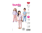 Schnittmuster burda kids - Shirt 9205